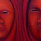 真実印象　能面